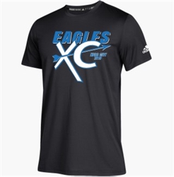 Ness City XC Adidas Clima Tech Tee - Black